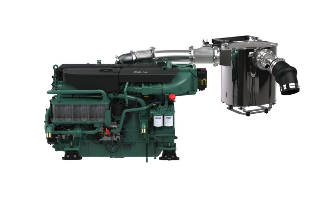 Volvo Penta D16MH IMO III marine diesel engine